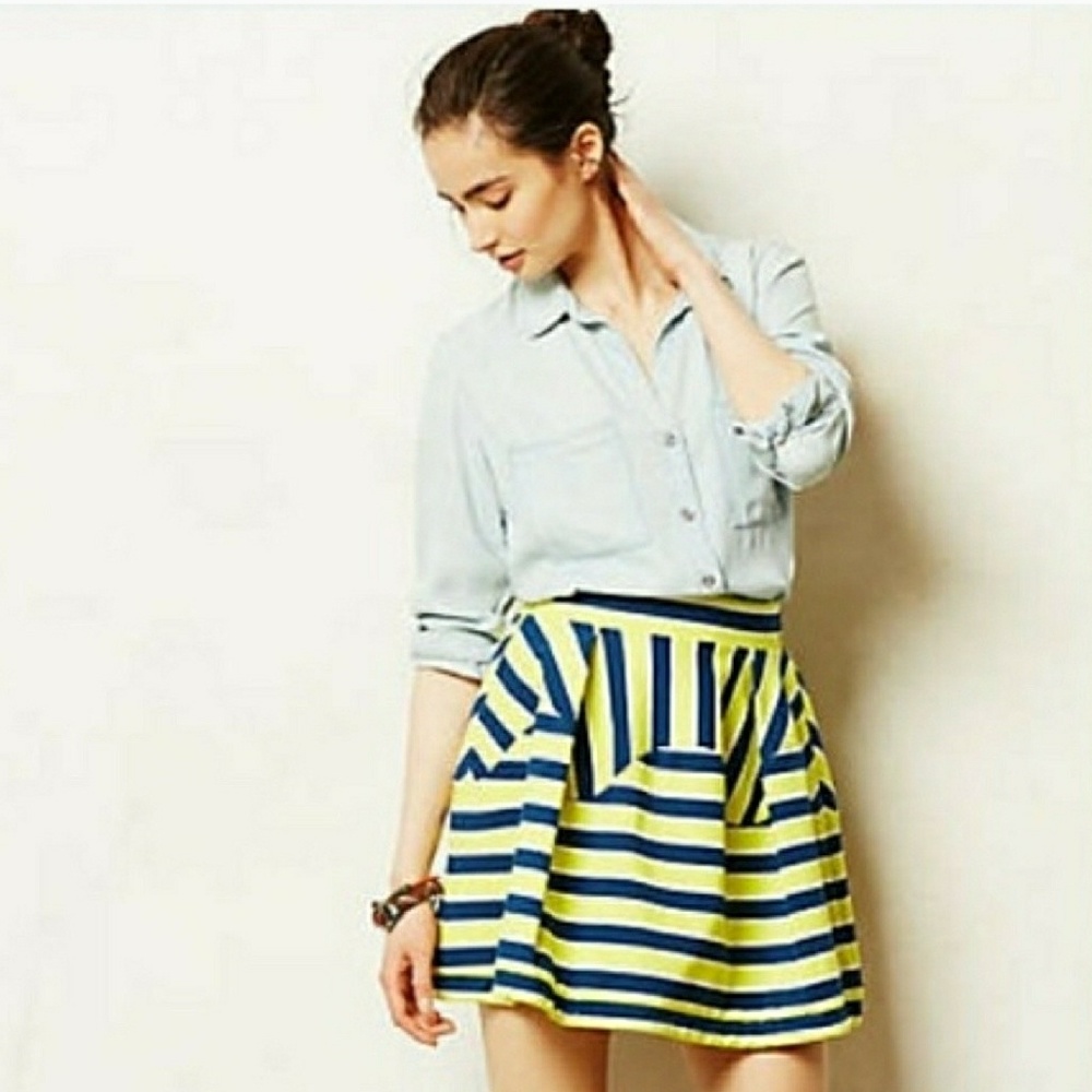 Anthropologie Dare to Dream Nimbin swing skirt - Picture 1 of 5